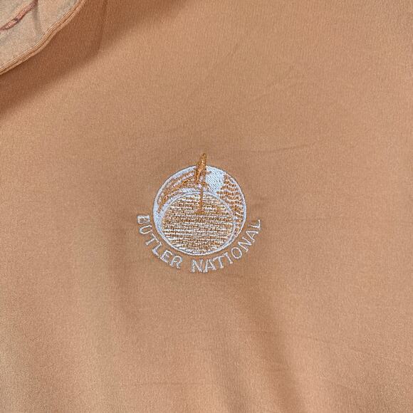 Peter Millar Mens Shirt Orange Short Sleeve Summer Crown Comfort Polo Stretch M - Picture 8 of 13